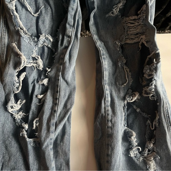 PacSun Distressed High Waist Baggy Jeans - Picture 8 of 11